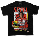 Ayrton Senna World Champion Tribute F1 Legacy T-Shirt
